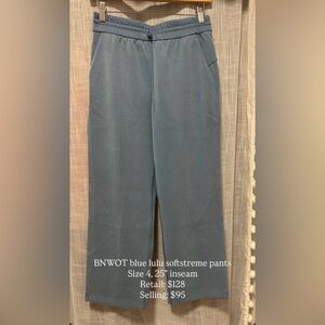 Lululemon Softstreme Pants